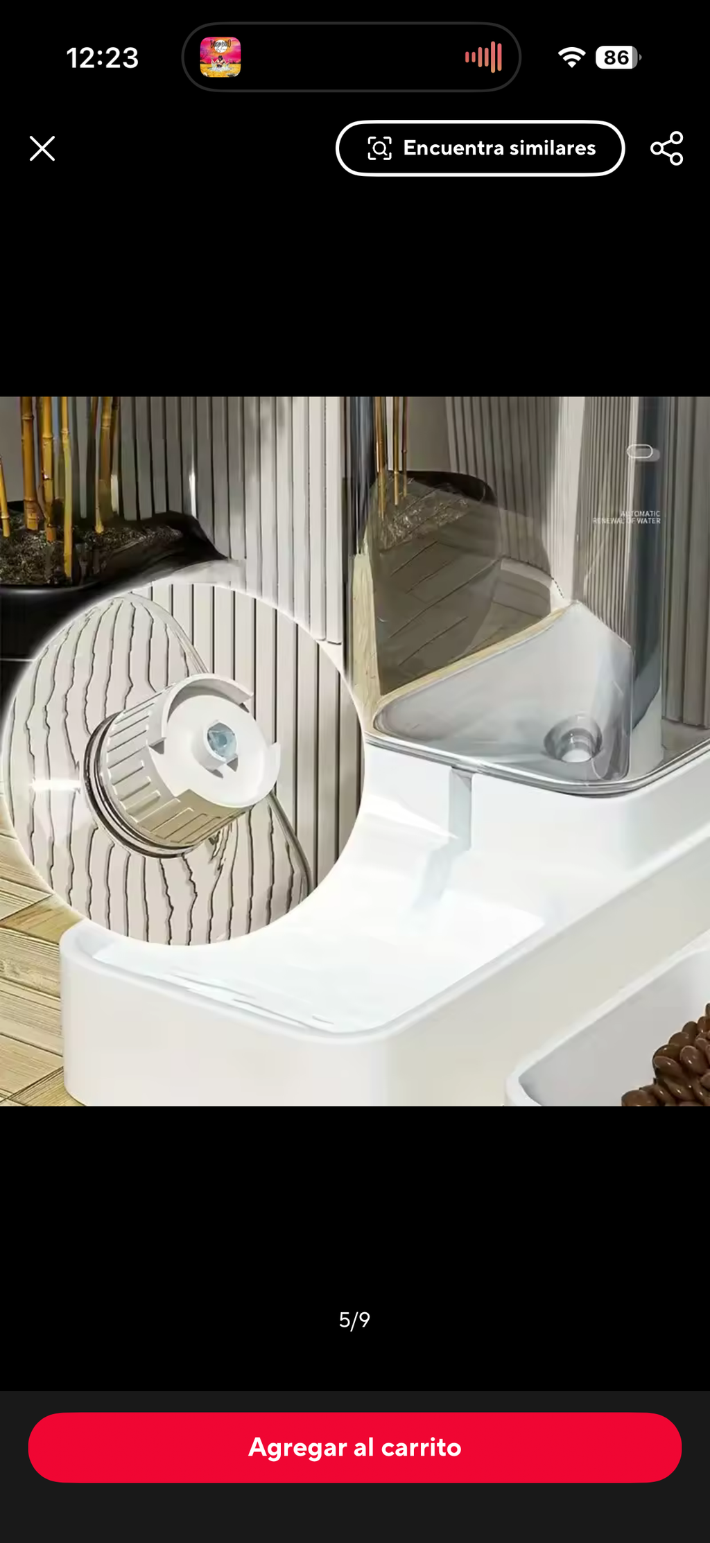 Bebedero y comedero automáticos para perros y gatos